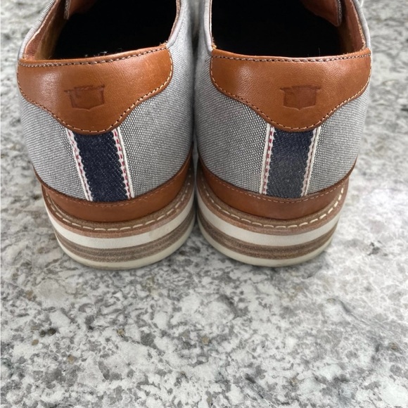 Florsheim Mens Grey Oxfords size 11.5 - Picture 3 of 7